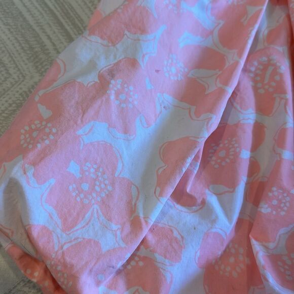 Crewcuts Girls White with Pink Flowers Balloons Skirt Dress - Picture 8 of 9